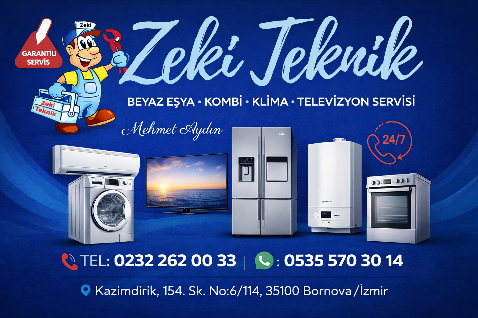 bornova arçelik servisi